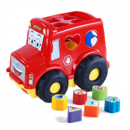 the Bus insert puzzle for babies