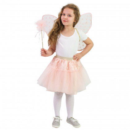 Children costume - pink fairy e-pack