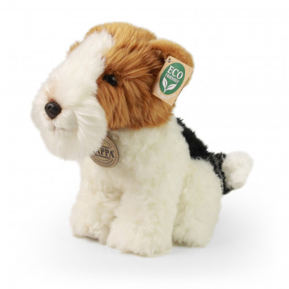 Plush dog Fox terrier 20 cm ECO-FRIENDLY