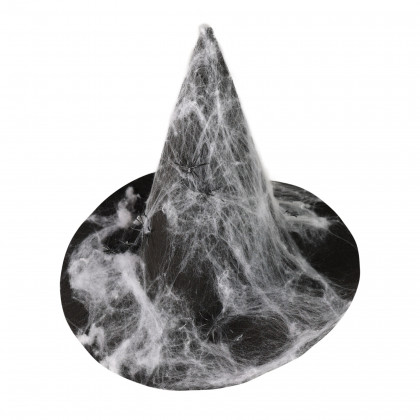 Hat with cobweb for adults