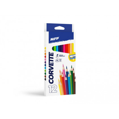 MFP crayons 12 pcs triangular