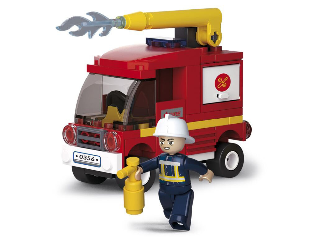 Sluban Firefighters Small fire truck