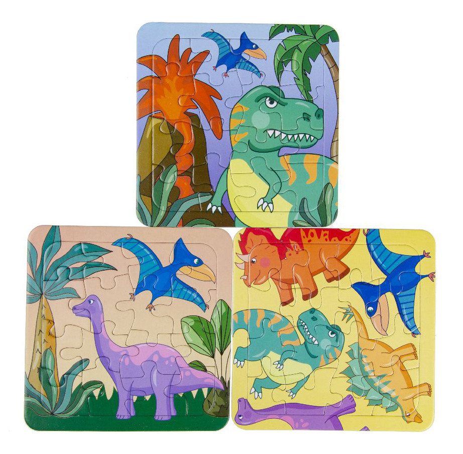 Puzzle Dinosaurs 16 pieces