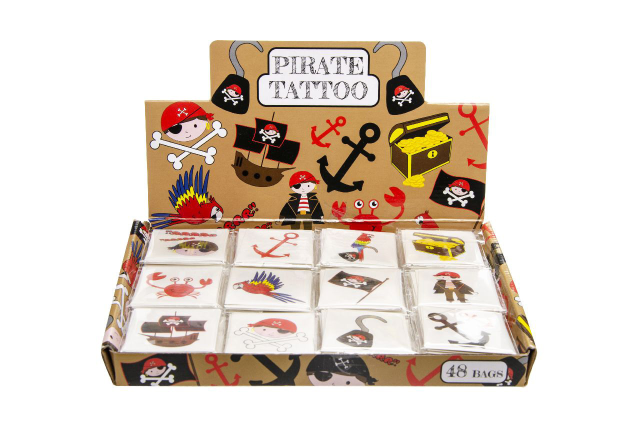 Tattoo Pirates 12 pieces