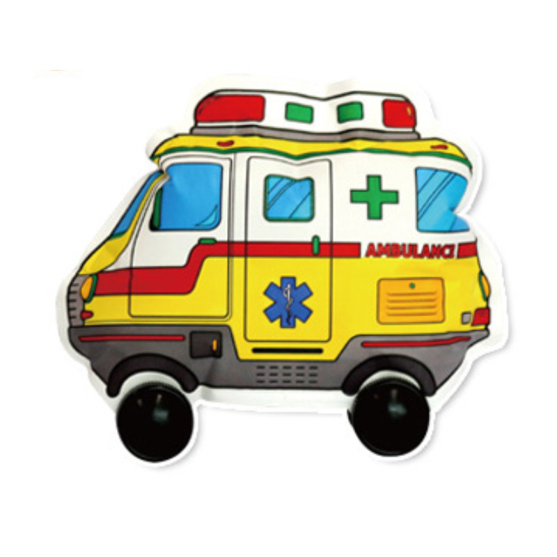 Inflatable coloring page Ambulance