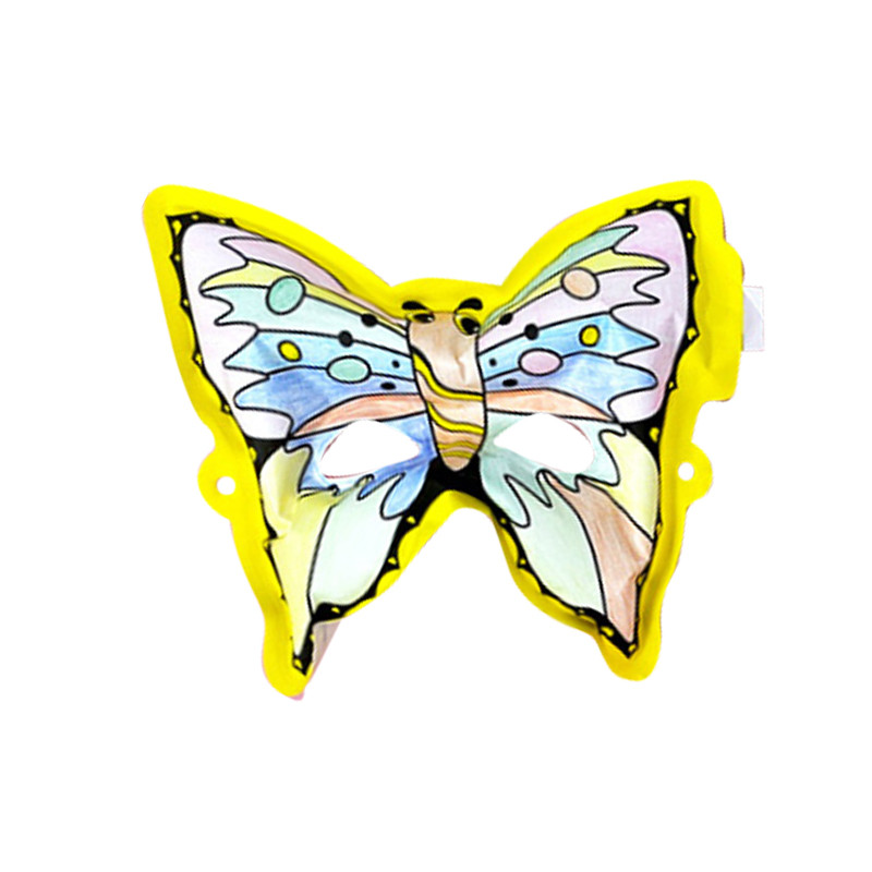 Inflatable coloring book Butterfly mask