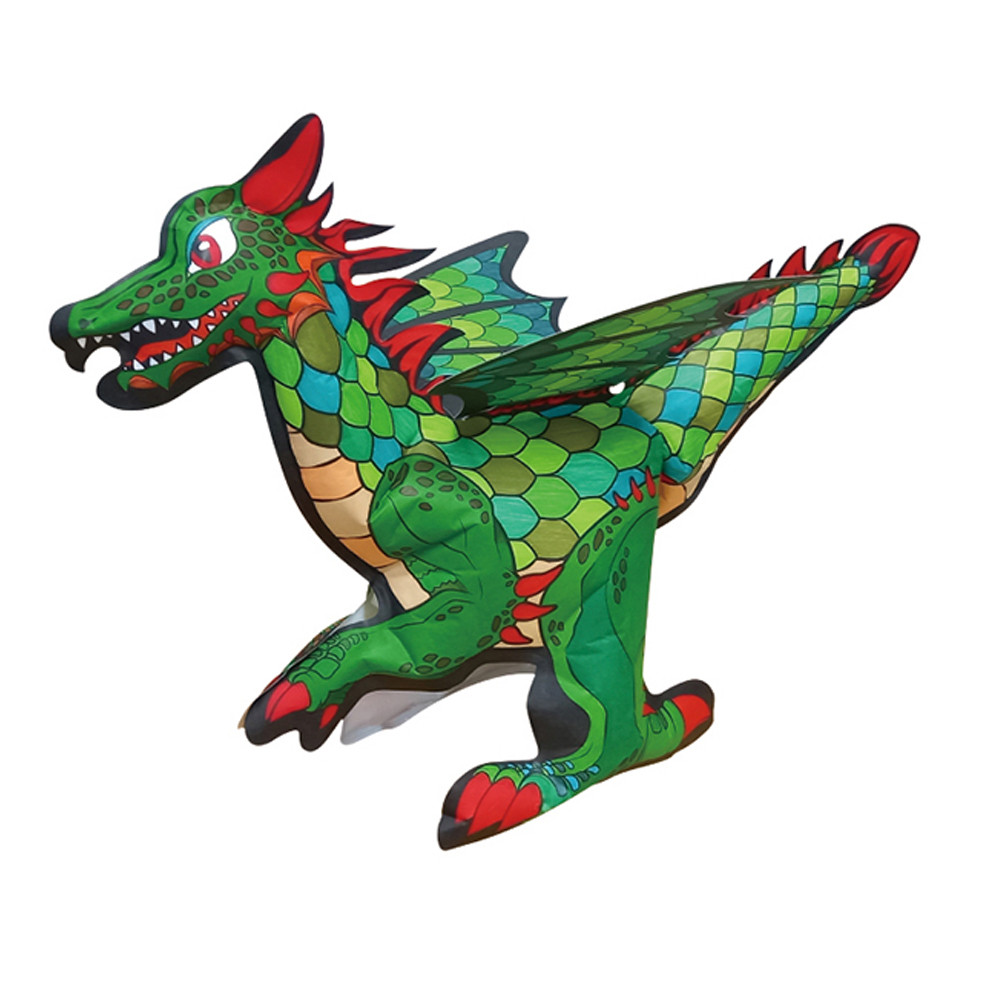 Inflatable coloring book box Dragon