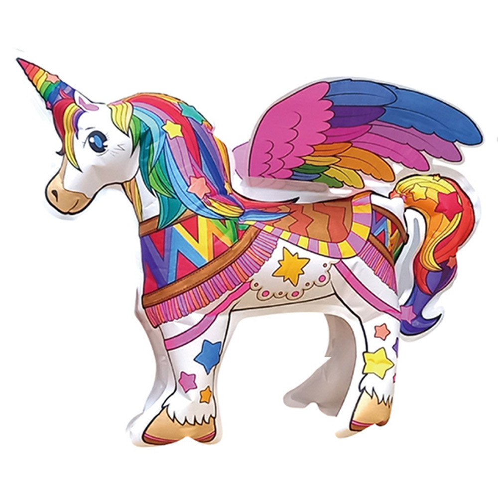 Inflatable coloring book box Unicorn