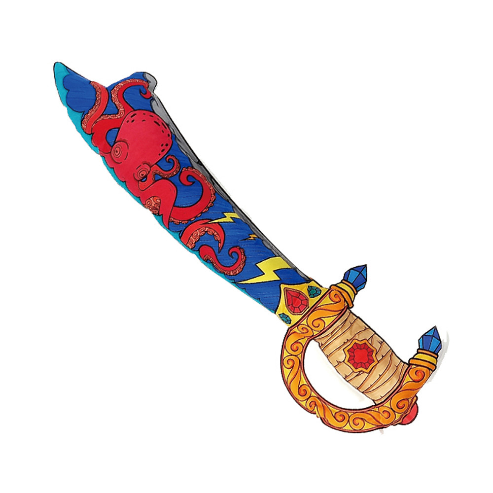 Inflatable Pirate Saber coloring book