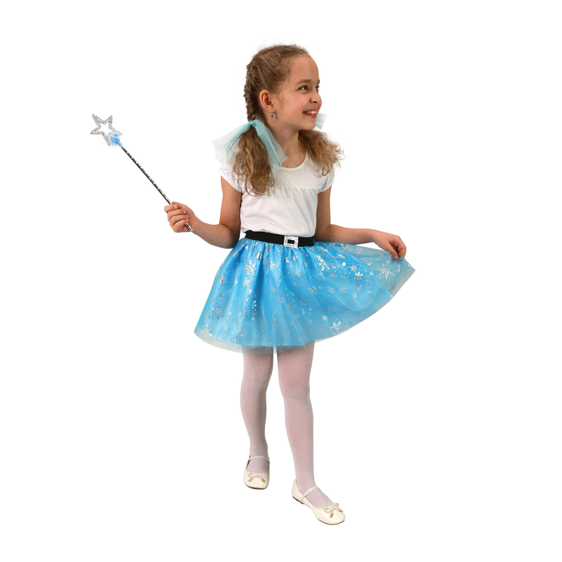 Children costume snowflakes tutu skirt