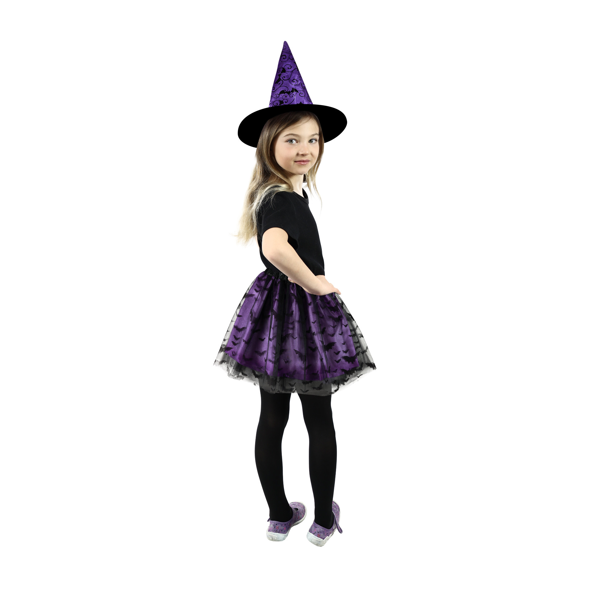 Children costume bat tutu skirt with hat