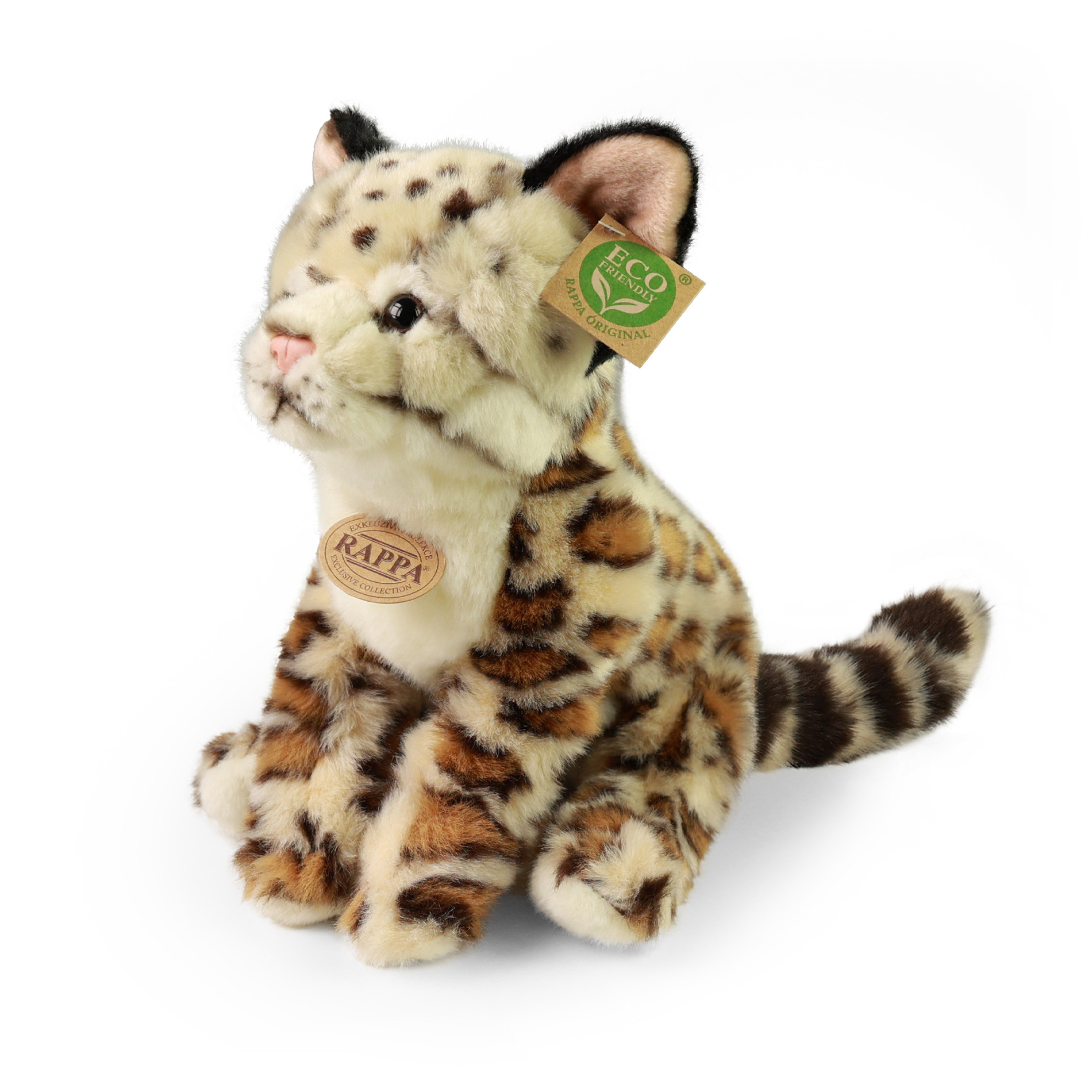 Plush ocelot 28 cm ECO-FRIENDLY