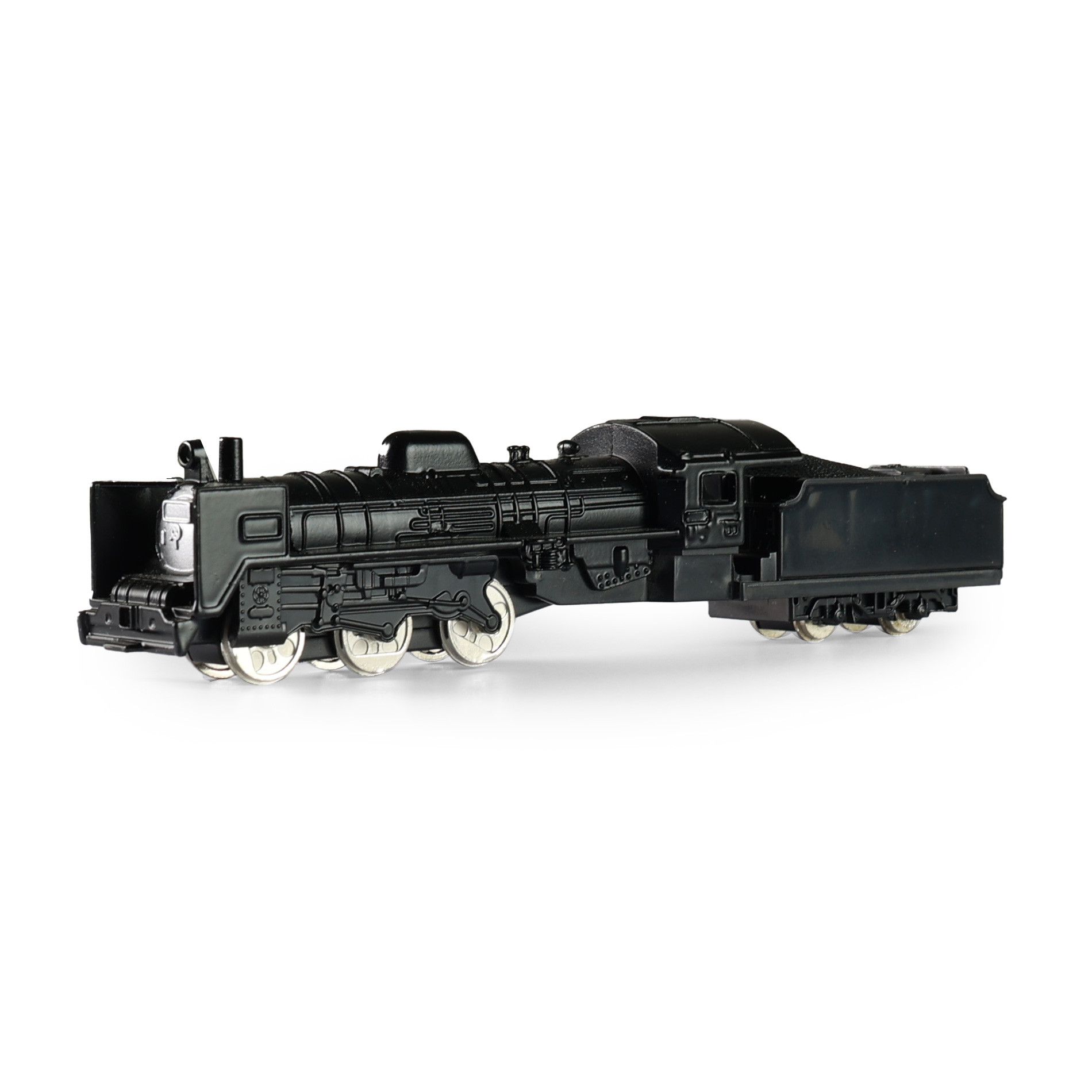 Train metal steam locomotive