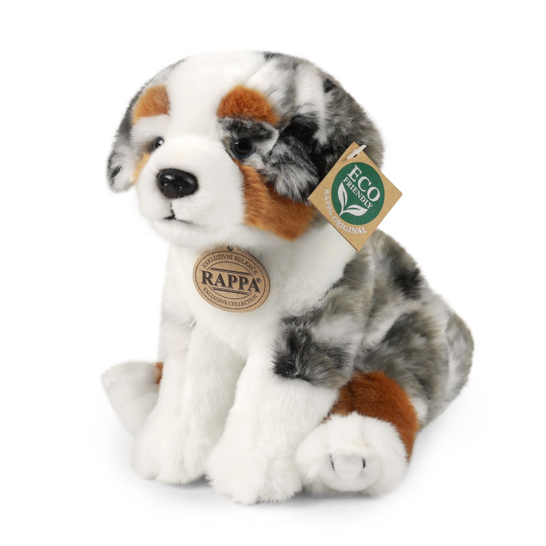 Plush Australian Shepherd 23 cm ECO-FRIENDLY