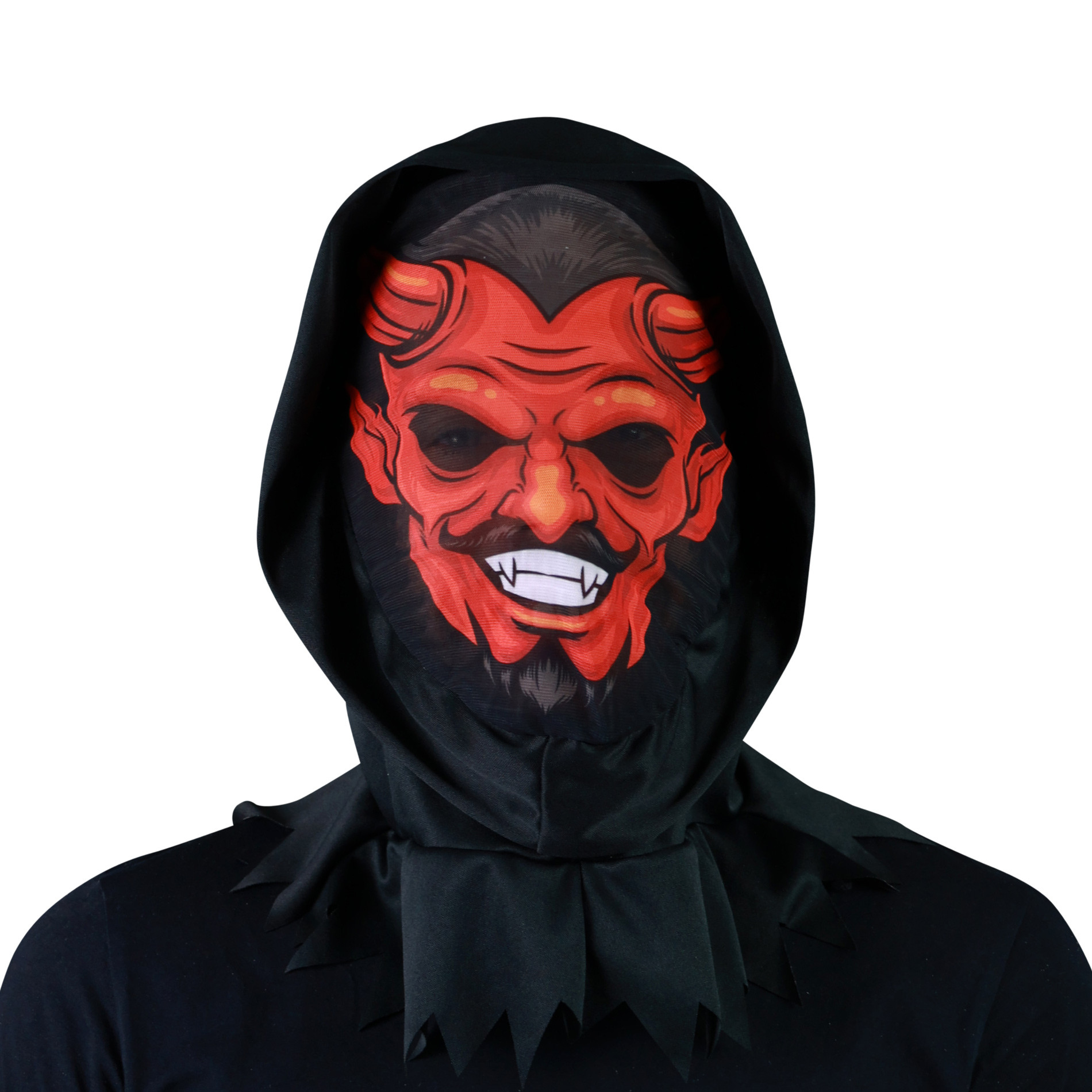 Textile devil mask