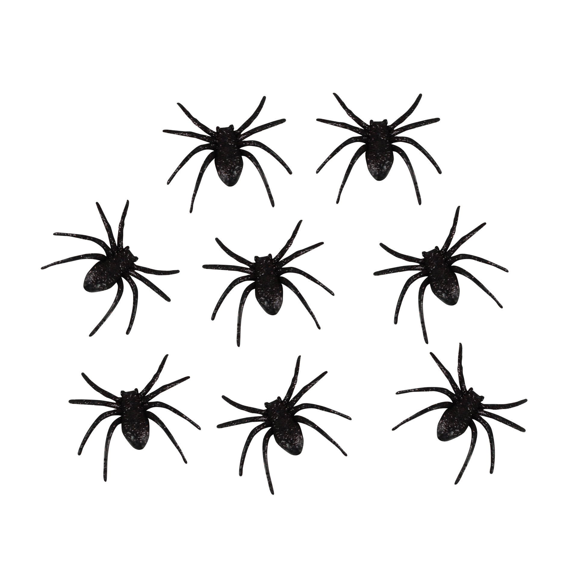 Spider decoration 8 pcs