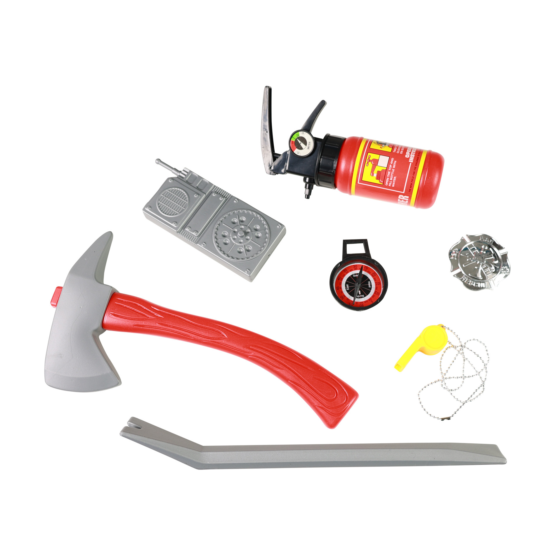 Firefighter set with accessories