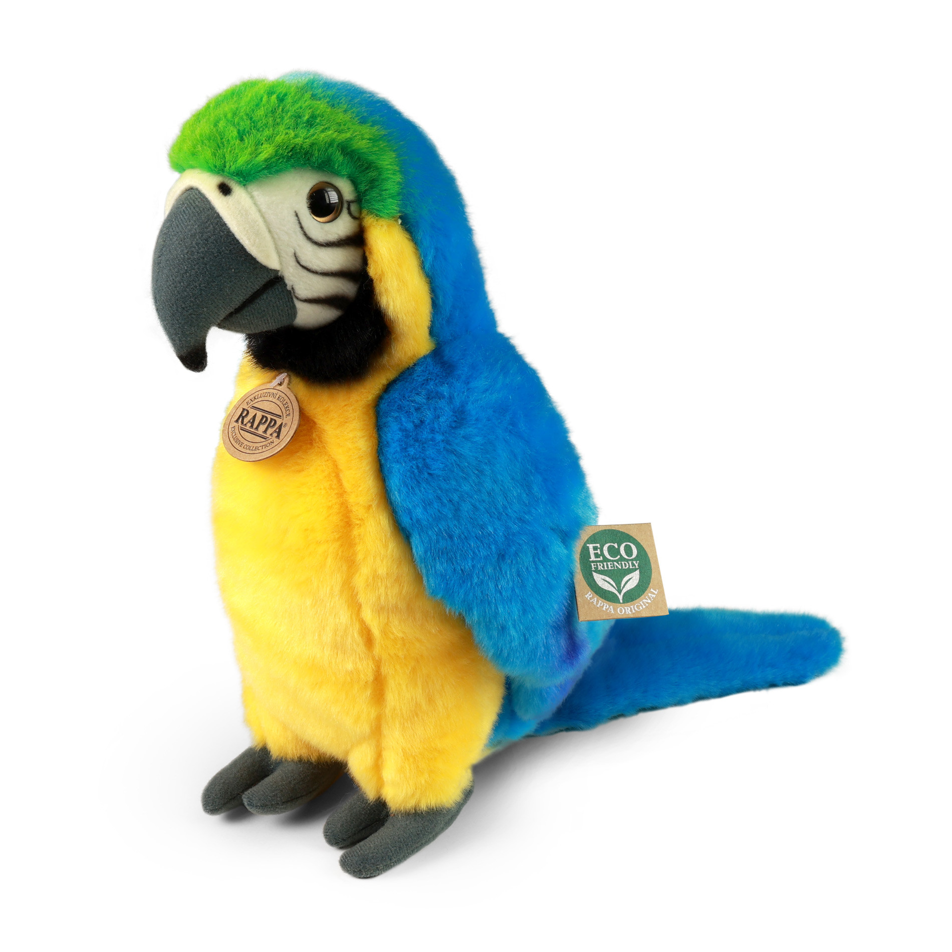 Plush Ara parrot 28 cm ECO-FRIENDLY