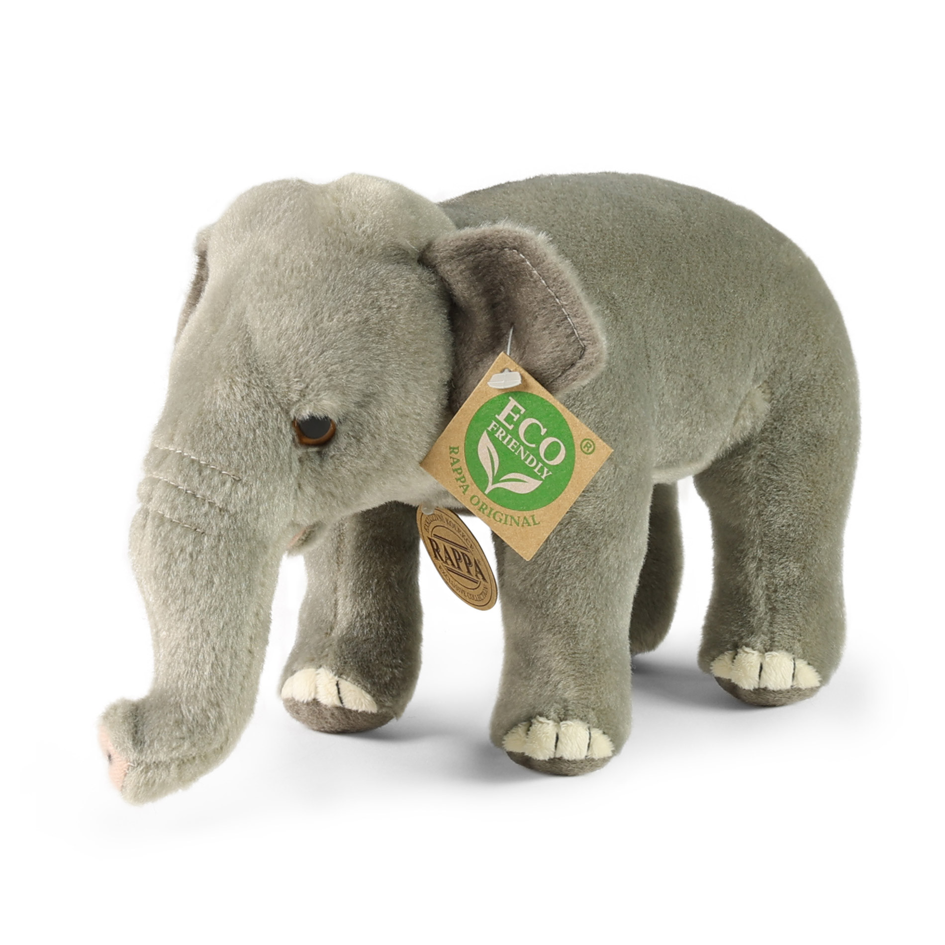 Plush asian elephant 20 cm ECO-FRIENDLY