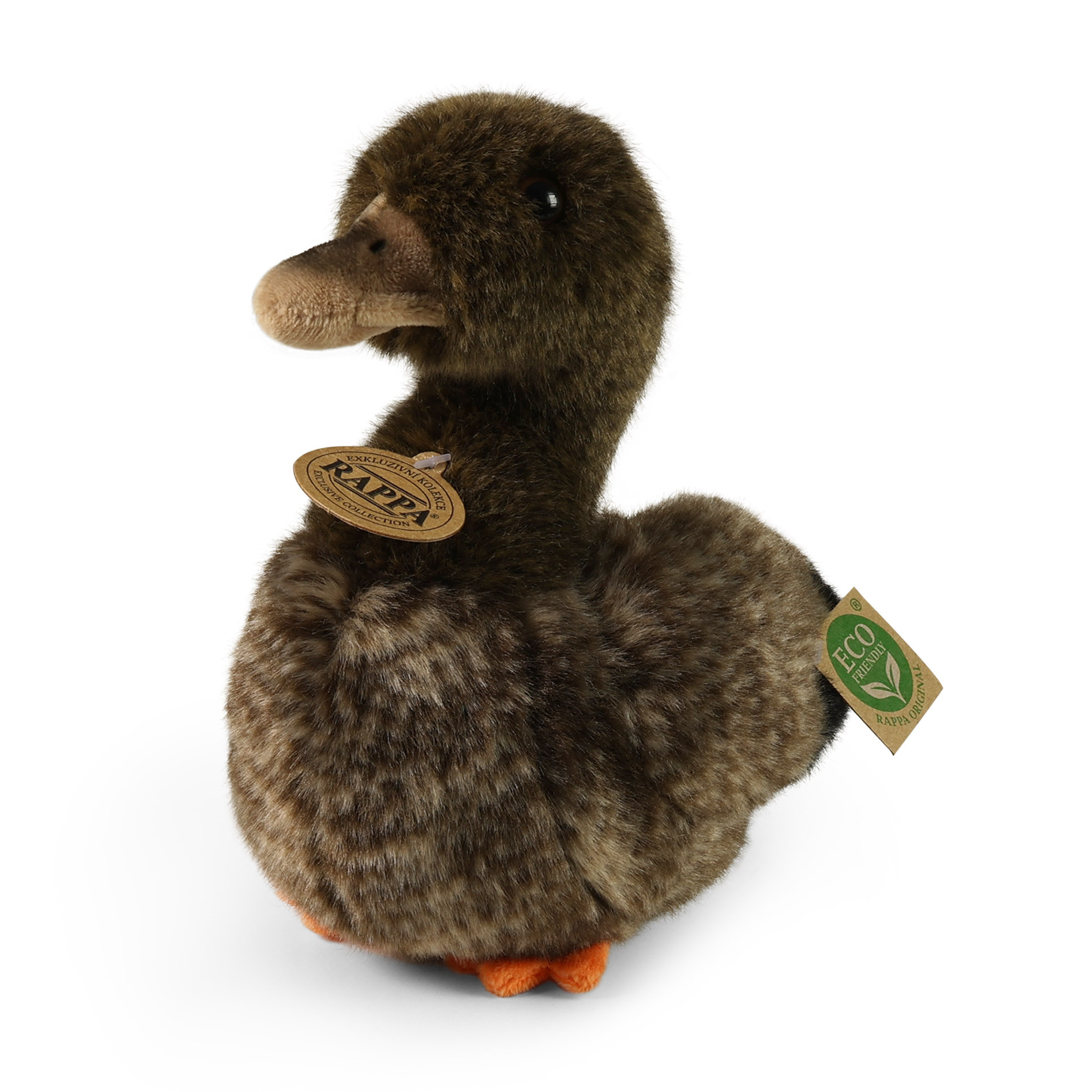 Plush duck 23 cm ECO-FRIENDLY