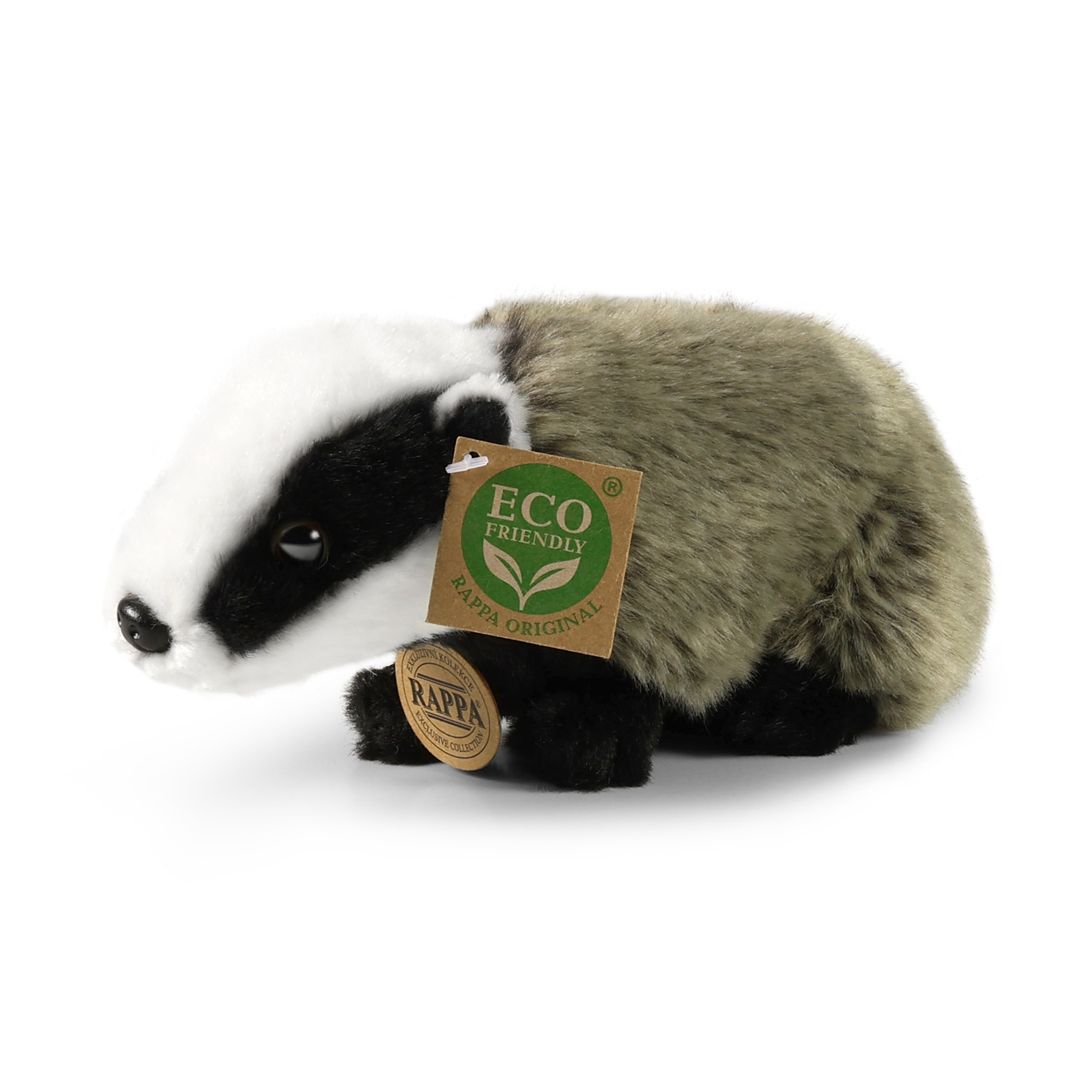 Plush badger 22 cm ECO-FRIENDLY