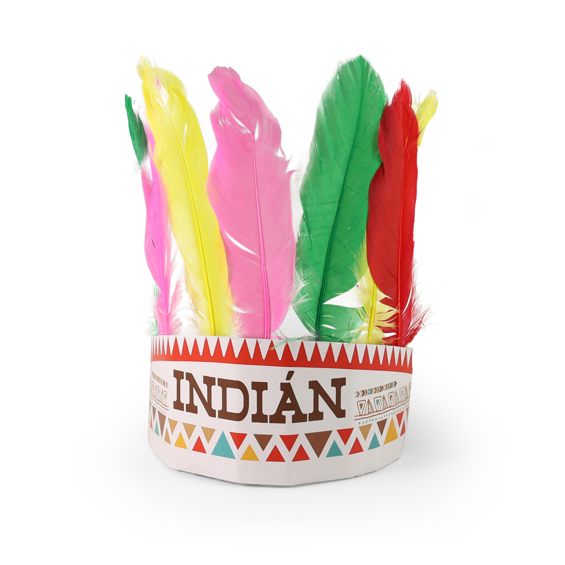 Children indian colorful headband