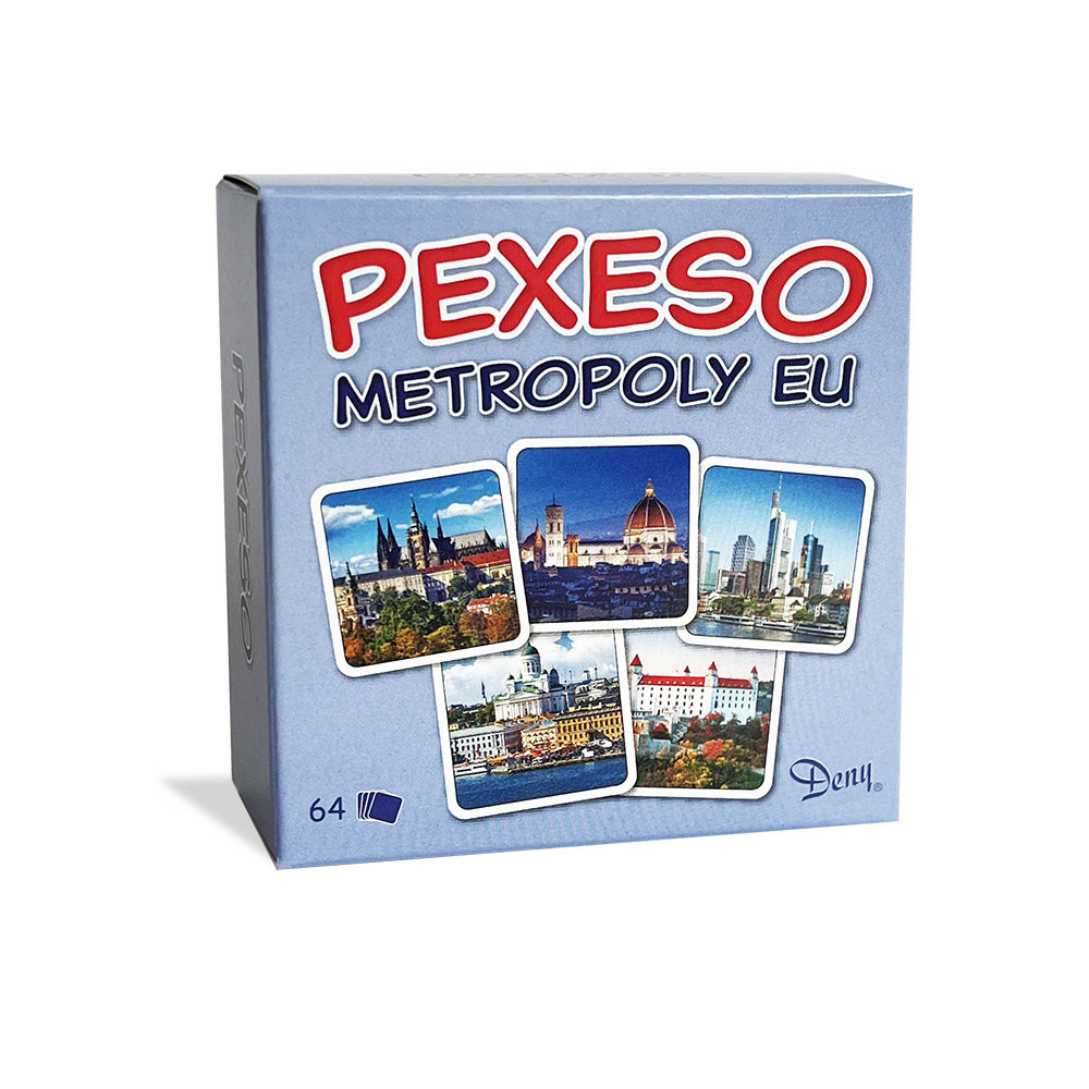 Pexeso EU capitals in a box