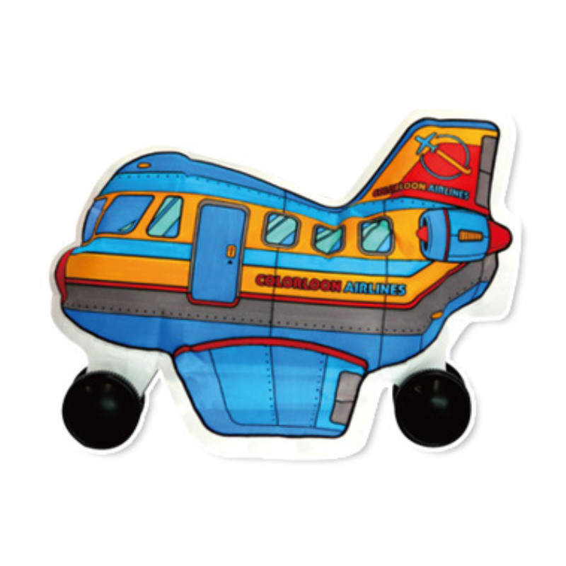 Inflatable coloring page Airplane