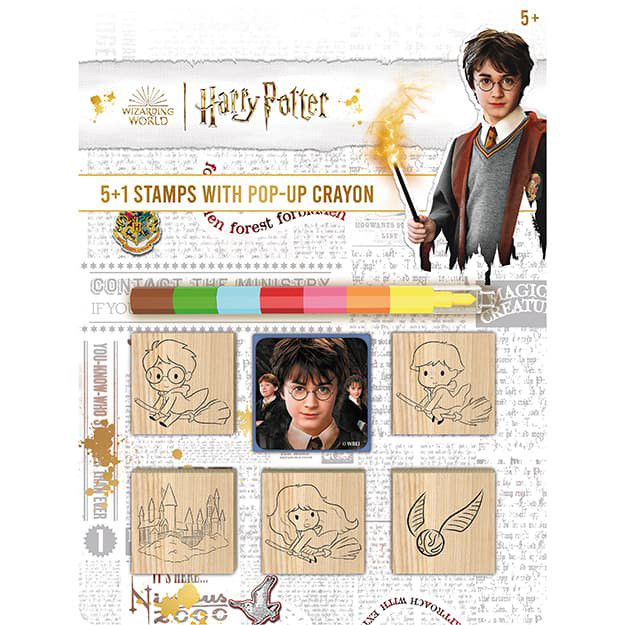 Stamps 5+1 with Harry Potter wax