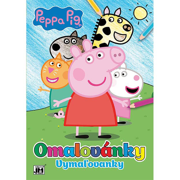 Coloring book A4 Peppa Pig