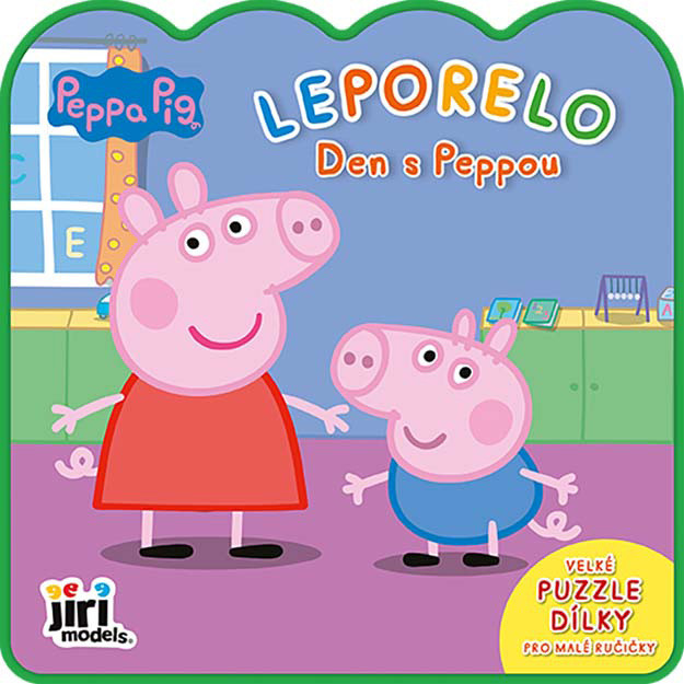 My first leporelo Peppa Pig day