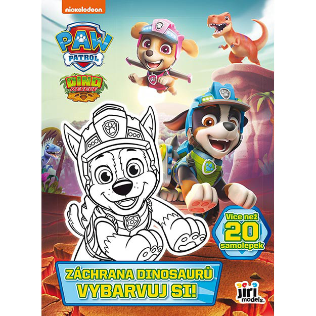 Color it! Paw Patrol Dinosaurs