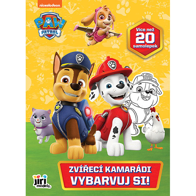 Color it! Paw Patrol Animal friends