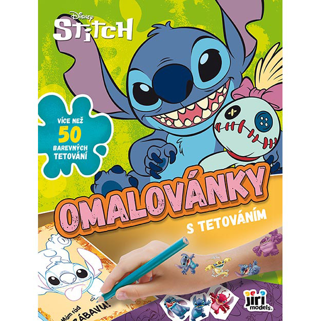 Lilo & Stitch tattoo coloring book