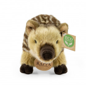 Plush baby wild boar 22 cm ECO-FRIENDLY