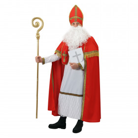 Costume Santa for adults with scarf ECO