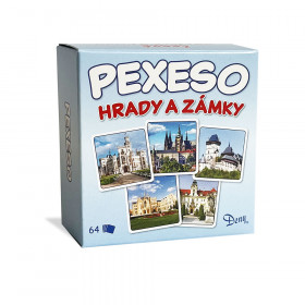 Pexeso Castles of the Czech Rep in a box