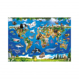 ANIMAL MAP 100 XL Puzzle