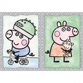 Book A5 Paint with water Peppa Pig