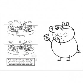 Coloring book A4 Peppa Pig