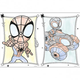 Paint with water SPIDEY coloring book