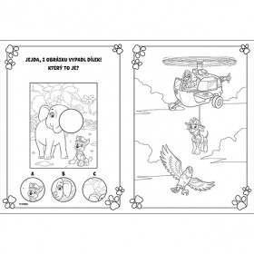 Color it! Paw Patrol Animal friends