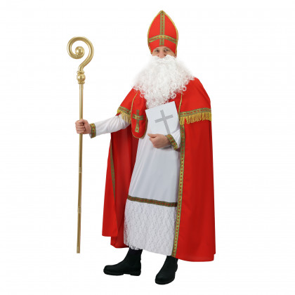 Costume Santa for adults with scarf ECO