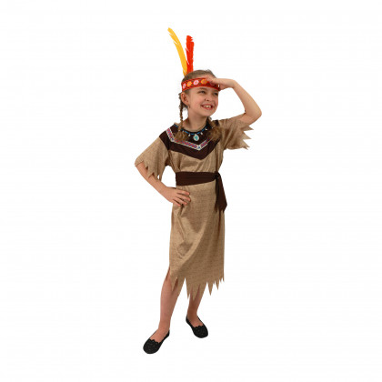 Children costume - indian girl (S) ECO