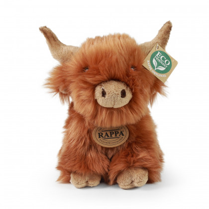 Plush highland cattle 20 cm ECO-FRIENDLY