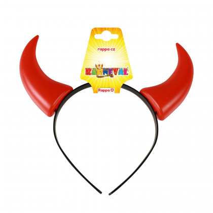 Headdress with devil's horns